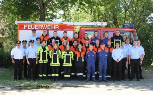 Teilnehmer der Modularen Truppausbildung