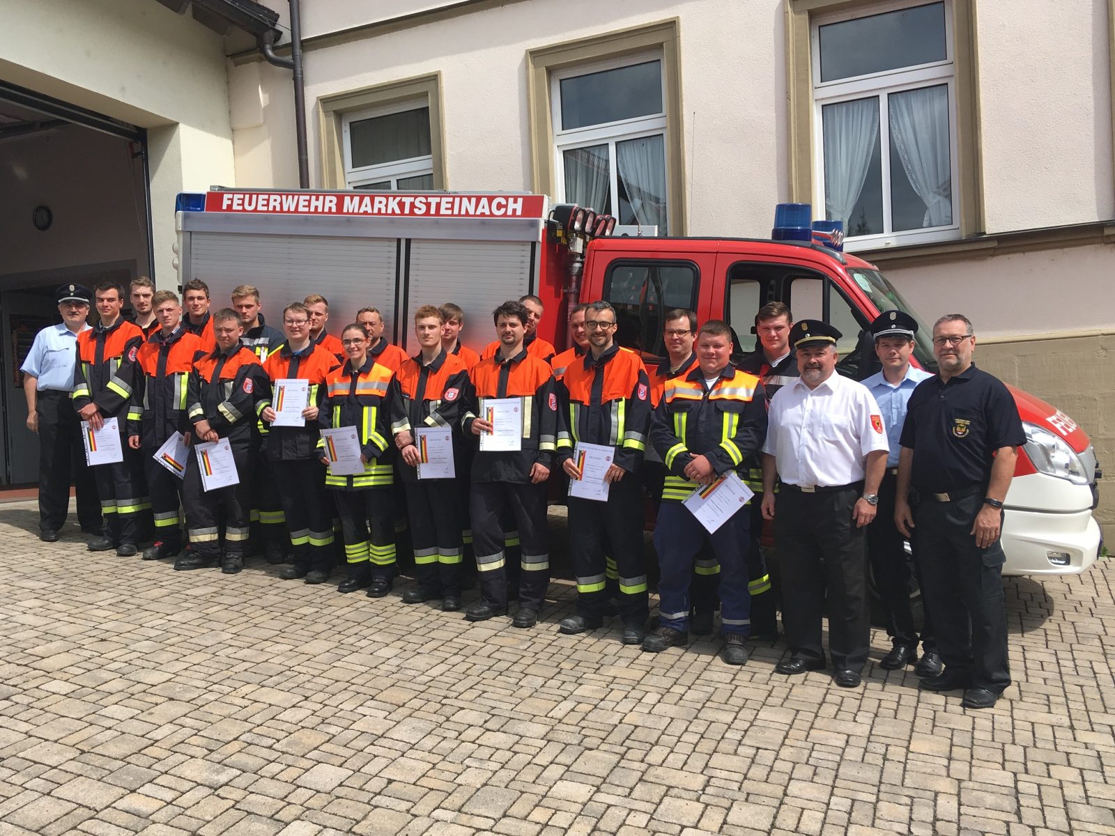 Modulare Truppausbildung der Feuerwehren der Gemeinde Schonungen