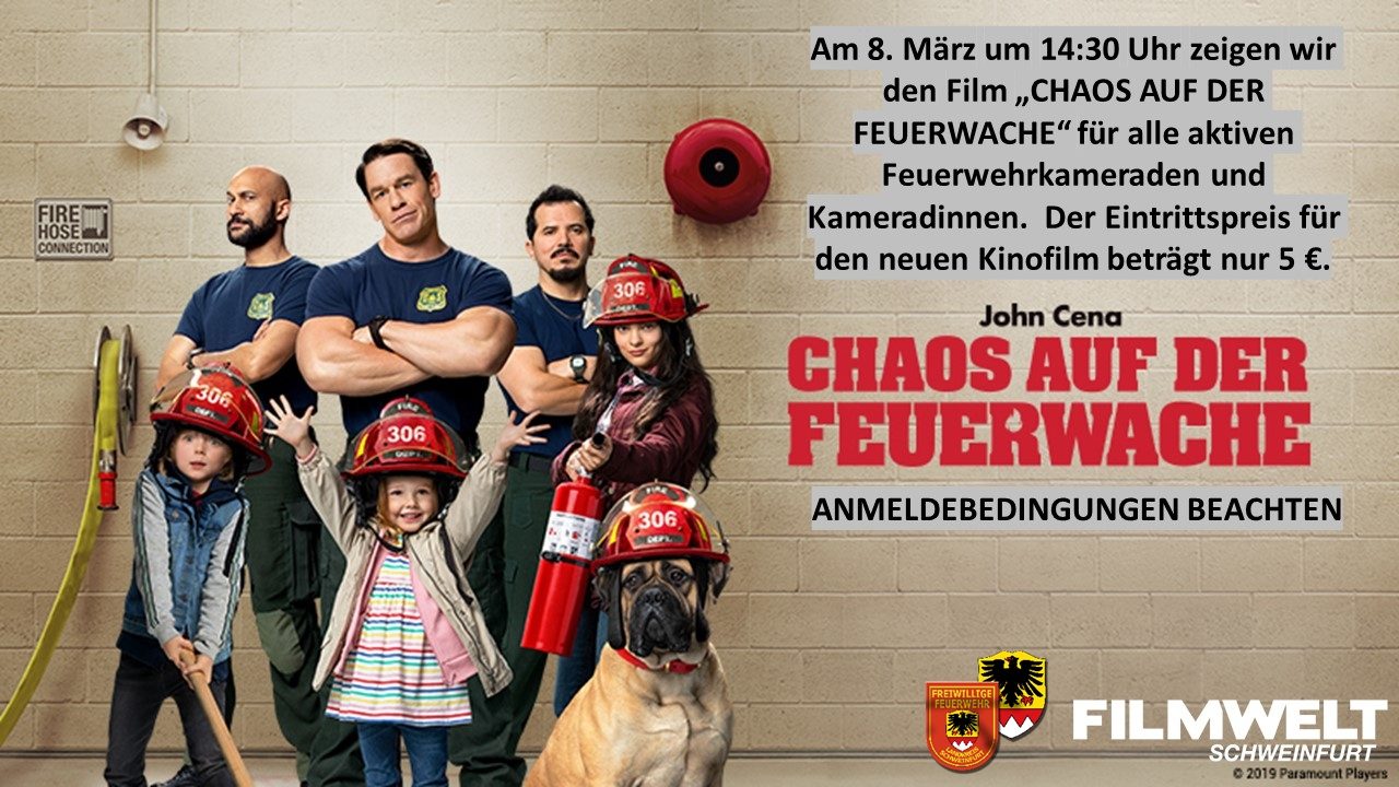 Sonderaktion Filmwelt – Chaos auf der Feuerwache!