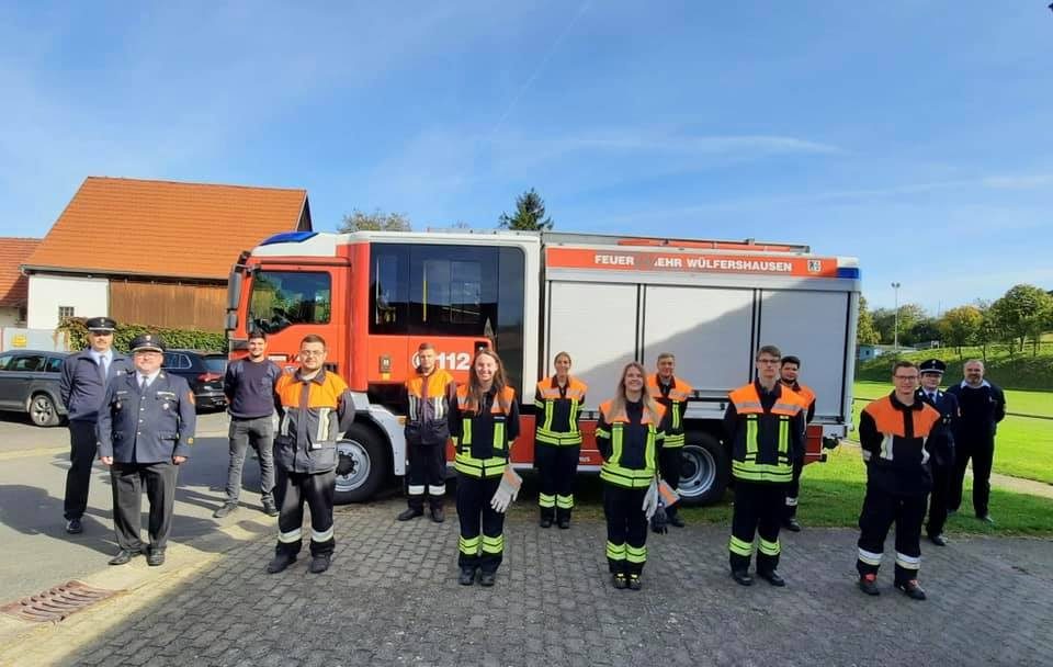 Abschlussprüfung modulare Truppausbildung / Wülfershausen 2021-10-02