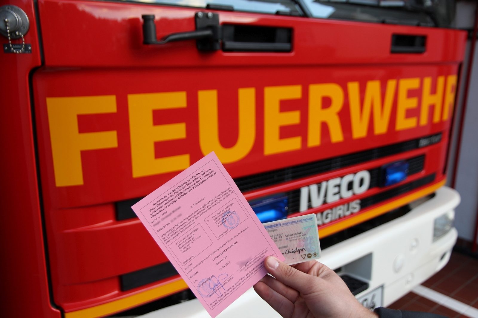 Freie Lehrgangsplätze „Ausbilderlehrgang für Feuerwehrführerschein 7,5 t“