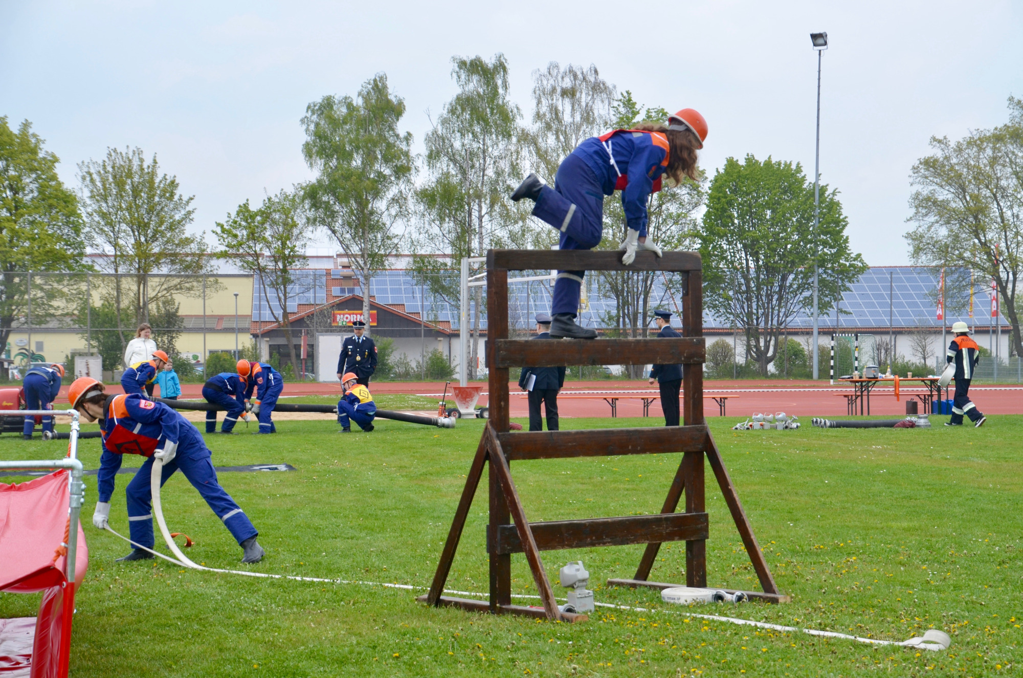 1. Kinder- und Jugendfeuerwehrtag mit dem Kreisentscheid im Bundeswettbewerb der Deutschen Jugendfeuerwehr