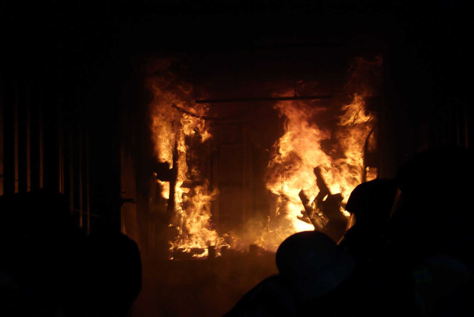 Brandübungscontainer des Landesfeuerwehrverbands im Landkreis Schweinfurt