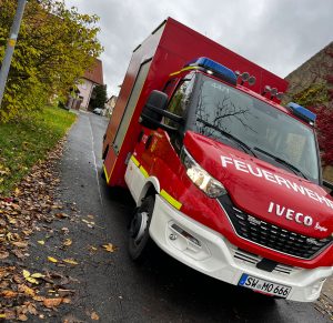 Tragkraftspritzenfahrzeug-Logistik TSF-L