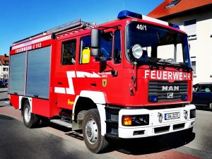 Löschgruppenfahrzeug LF 16/12 mit Rettungssatz